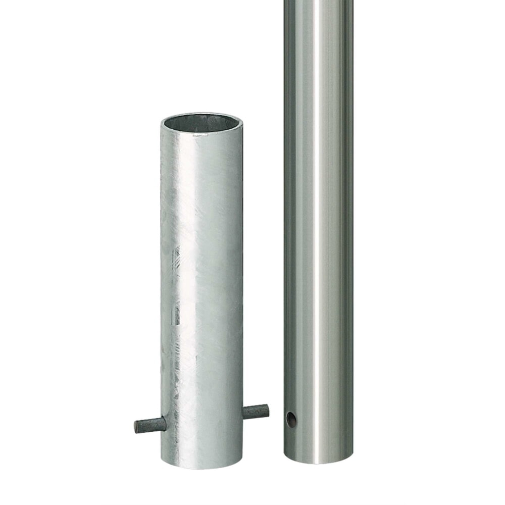 Illustration du produit: Borne en acier inoxydable MILANO MORAVIA, à bétonner, H x Ø 925 (+260) x 60 mm
