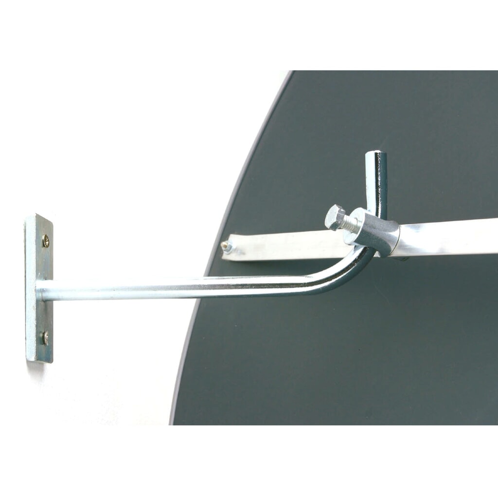 Illustration du produit: Bras mural prolongé pour miroir de surveillance Detektiv, acier, 550 mm