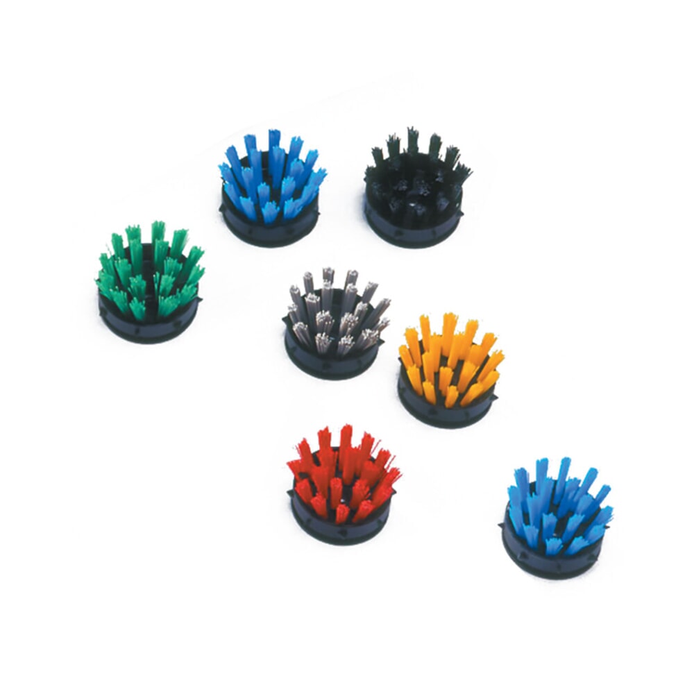 N° de l'image du produit 1 : Brosse ronde pour paillasson en nid d’abeilles, 10 pces/UV, verte