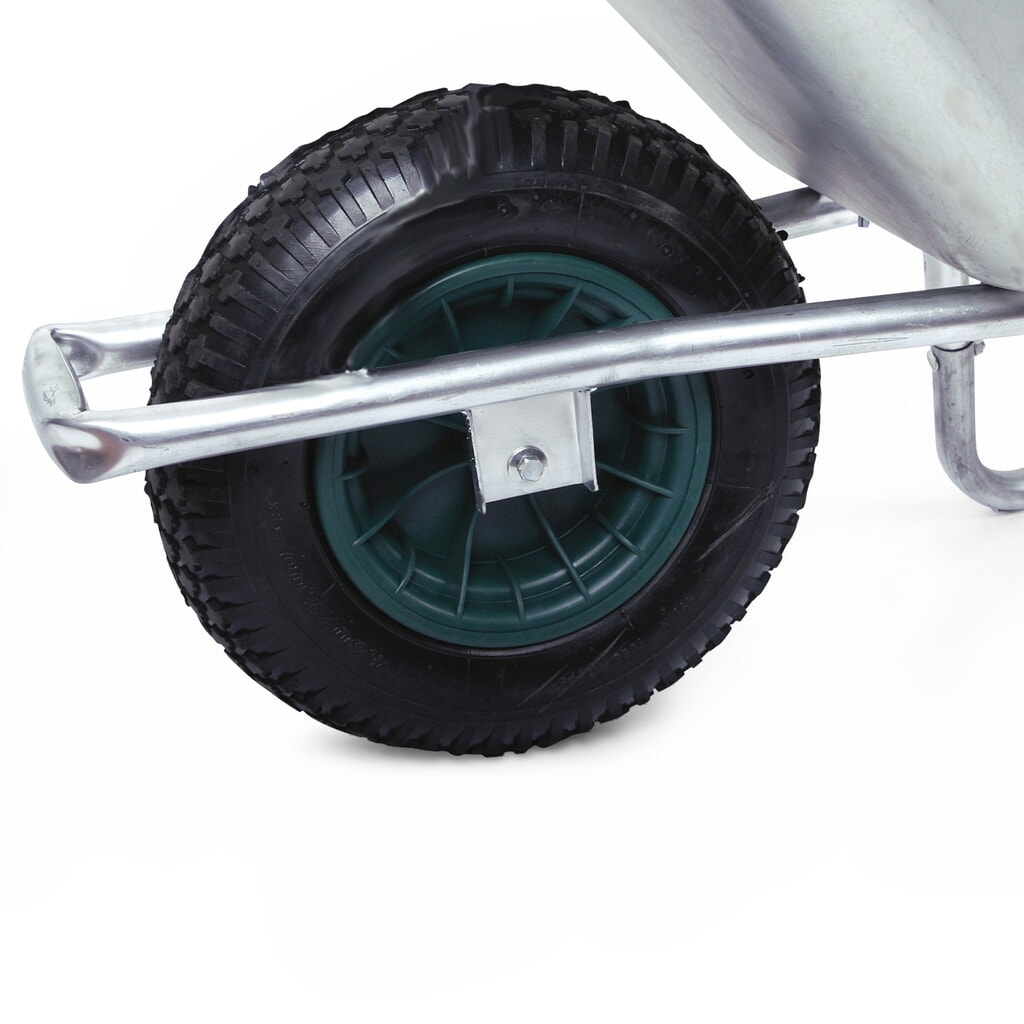 N° de l'image du produit 2 : Brouette, capacité de charge de 150 kg, 85 l, galvanisée