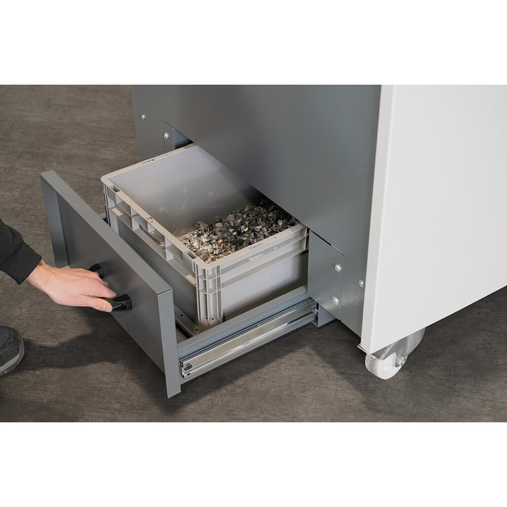 N° de l'image du produit 5 : Destructeur de supports de données numériques HSM® StoreEx HDS 230, un seul niveau, coupe en particules 20 x 40-50 mm