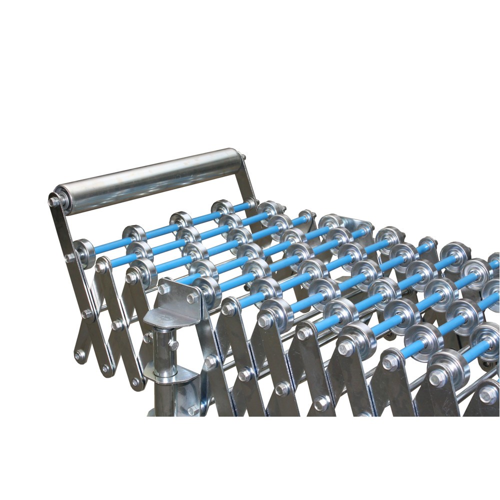 N° de l'image du produit 2 : Butée terminale pour convoyeur à roulettes ou à rouleaux à ciseaux, fixe, largeur de convoyeur : 600 mm