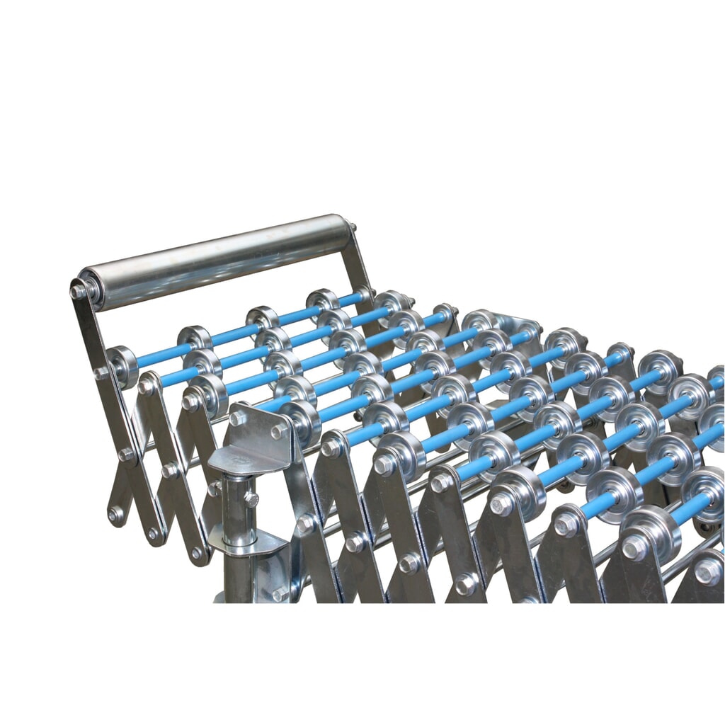Butée terminale pour convoyeur à roulettes ou à rouleaux à ciseaux, fixe, largeur de convoyeur : 500 mm N° de l'image du produit 2 : Butée terminale pour convoyeur à roulettes ou à rouleaux à ciseaux, fixe, largeur de convoyeur : 500 mm