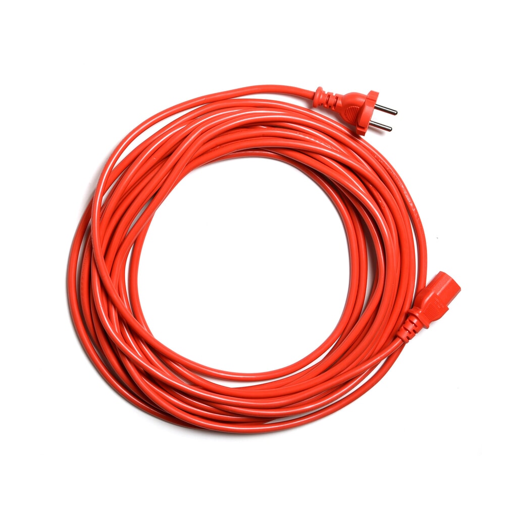 Illustration du produit: Câble secteur pour aspirateur à poussière SPRiNTUS MAXIMUS pro, longueur 10 m, rouge de sécurité