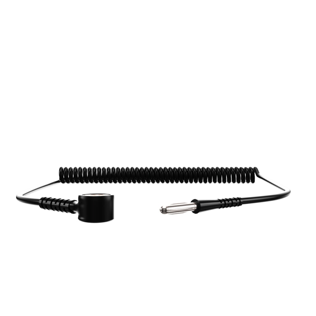N° de l'image du produit 3 : Câble spiralé ESD pour tapis de poste de travail NoTrax Anti-Stat POP™/High Tech POP™