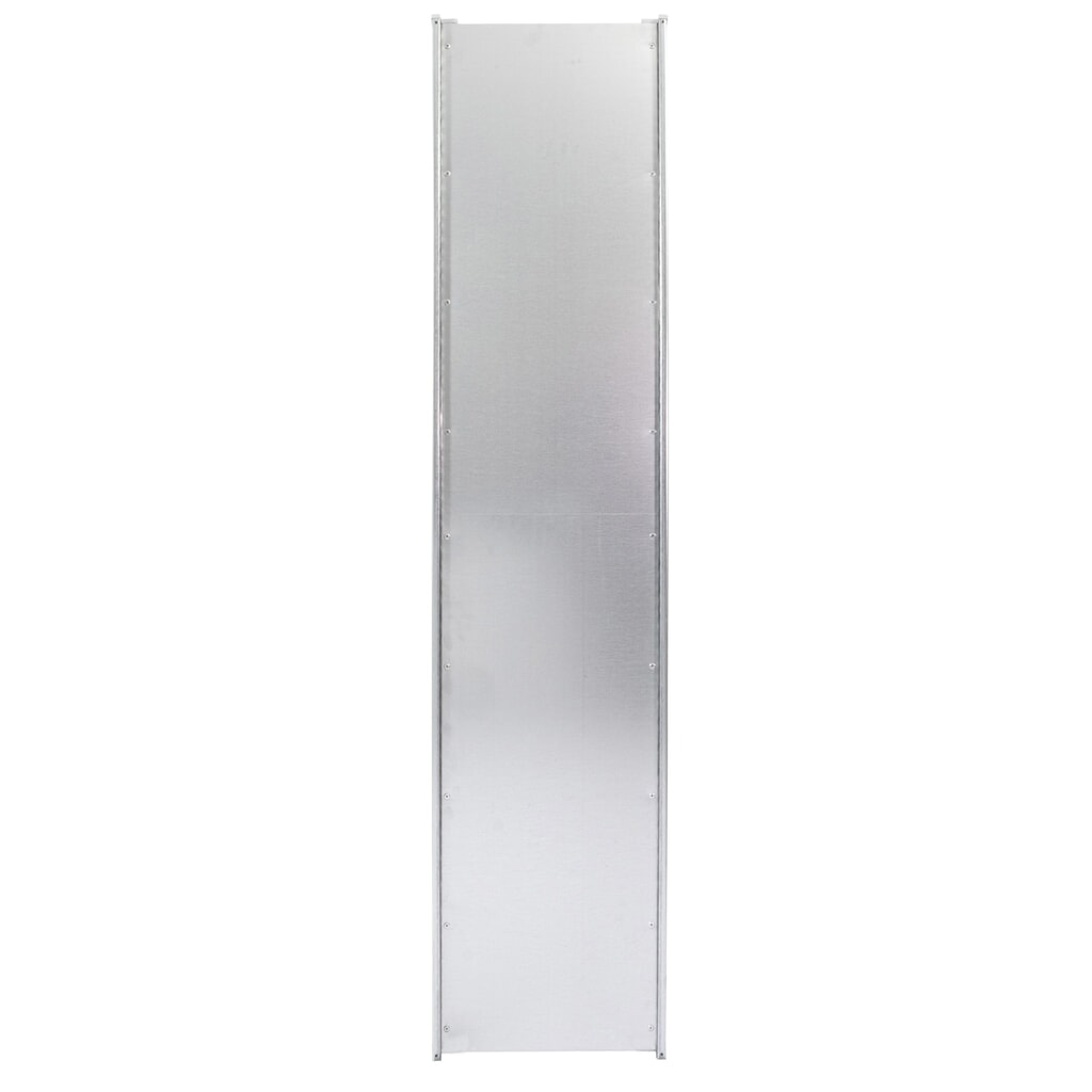Illustration du produit: Cadre en tôle pleine à profilé en T MULTIplus pour rayonnage à tablettes SCHULTE, galvanisé, prémonté, hxP 2 500 x 500 mm