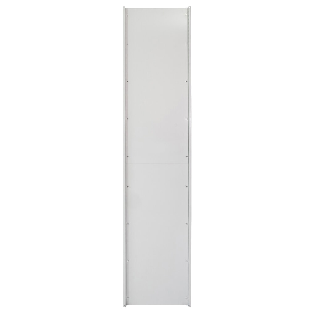 Illustration du produit: Cadre en tôle pleine profilé en T MULTIplus pour rayonnage à tablettes SCHULTE, gris clair, prémonté, HxP 2 000 x 500 mm