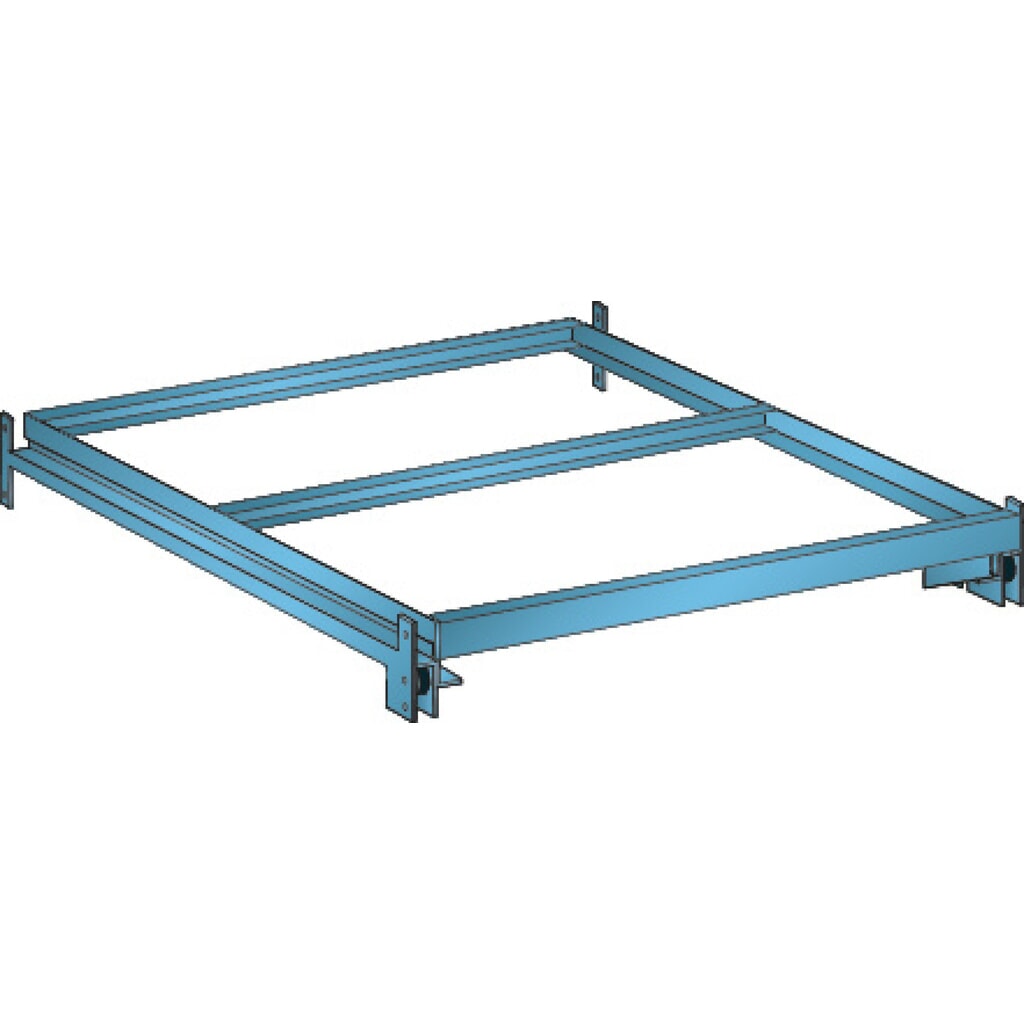Cadre extractible LISTA, charge par tablette 1 000 kg, l x p 890 x 860 mm, extractible à 65 % Illustration du produit: Cadre extractible LISTA, charge par tablette 1 000 kg, l x p 890 x 860 mm, extractible à 65 %