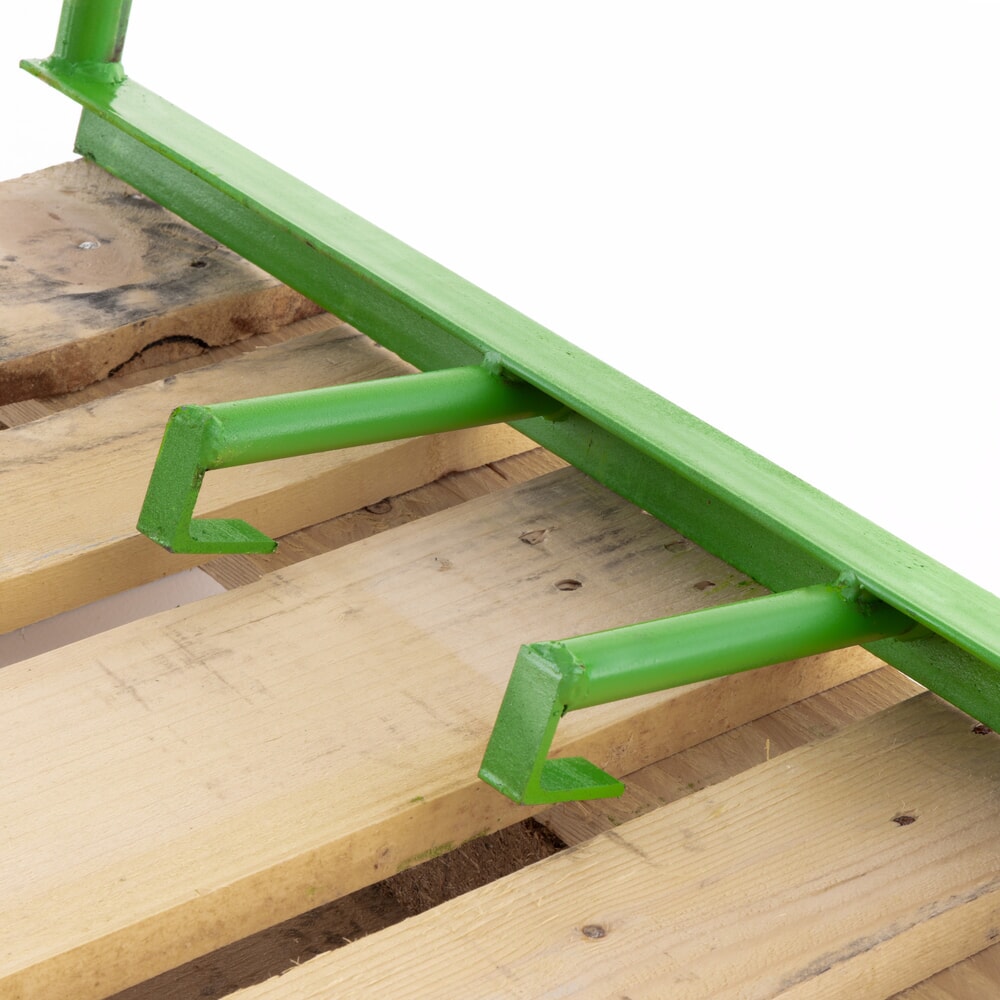 N° de l'image du produit 4 : Cadre rehausseur grillagé ouvert HEMMDAL, H x l x P 1 000 x 1 200 x 800 mm, vert mai