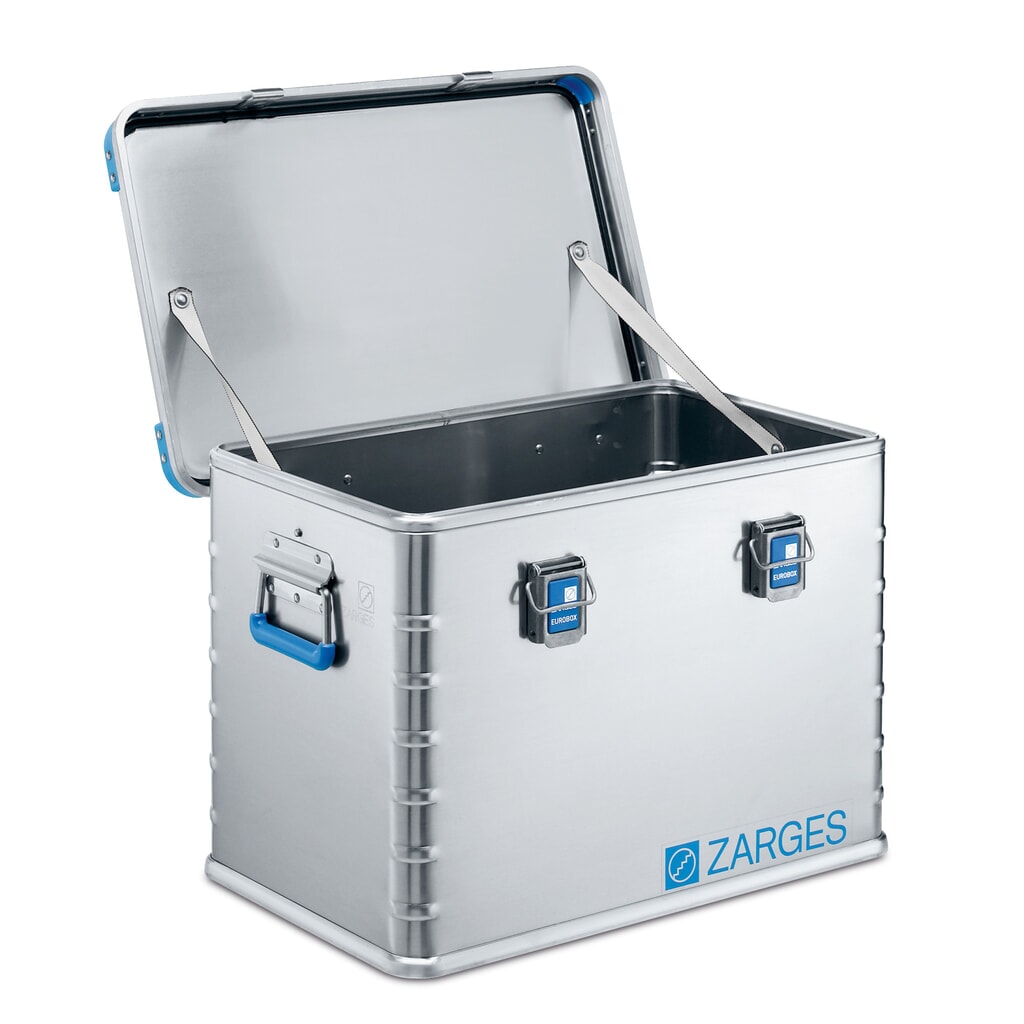 Caisse de transport en aluminium Eurobox ZARGES, 81 litres Illustration du produit: Caisse de transport en aluminium Eurobox ZARGES, 81 litres