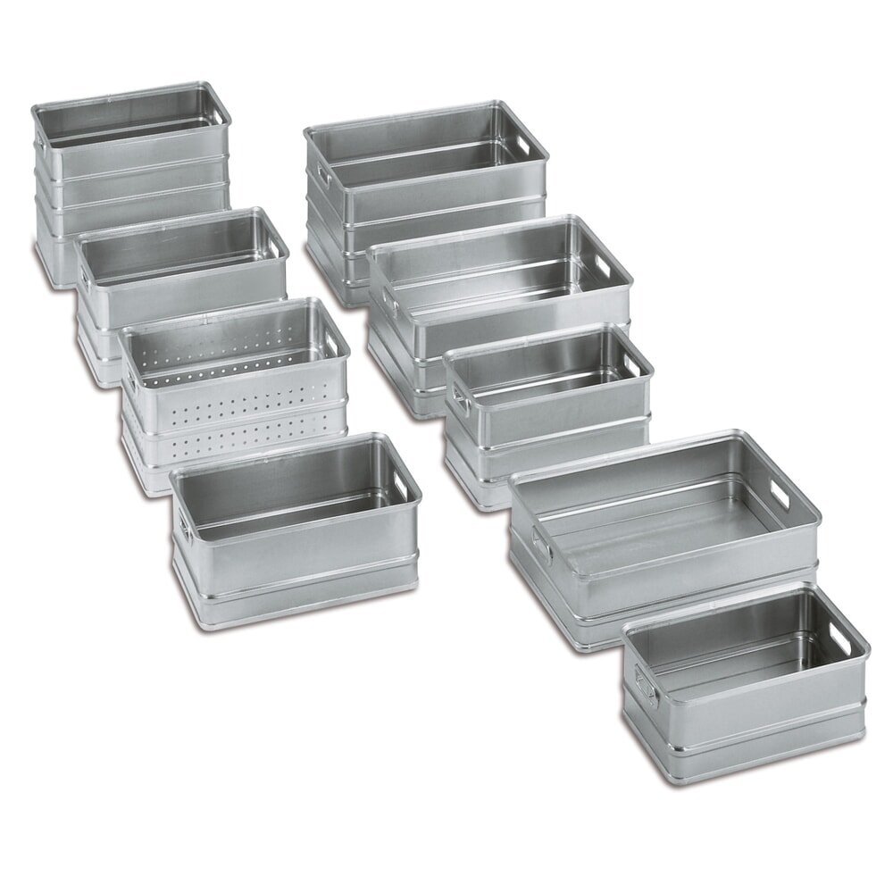 Illustration du produit: Caisses de transport en aluminium, contenance 60 litres