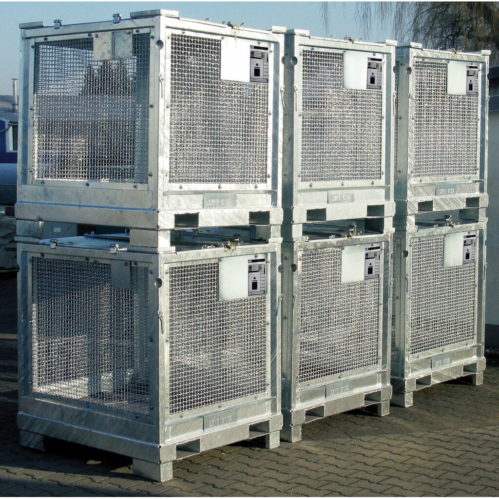 N° de l'image du produit 3 : Caisse de transport pour aérosols STB 1000, avec cuve de rétention