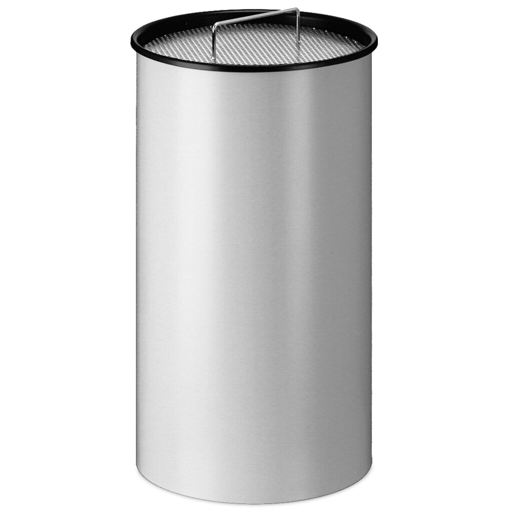 Cendrier colonne RONDO, gris Illustration du produit: Cendrier colonne RONDO, gris