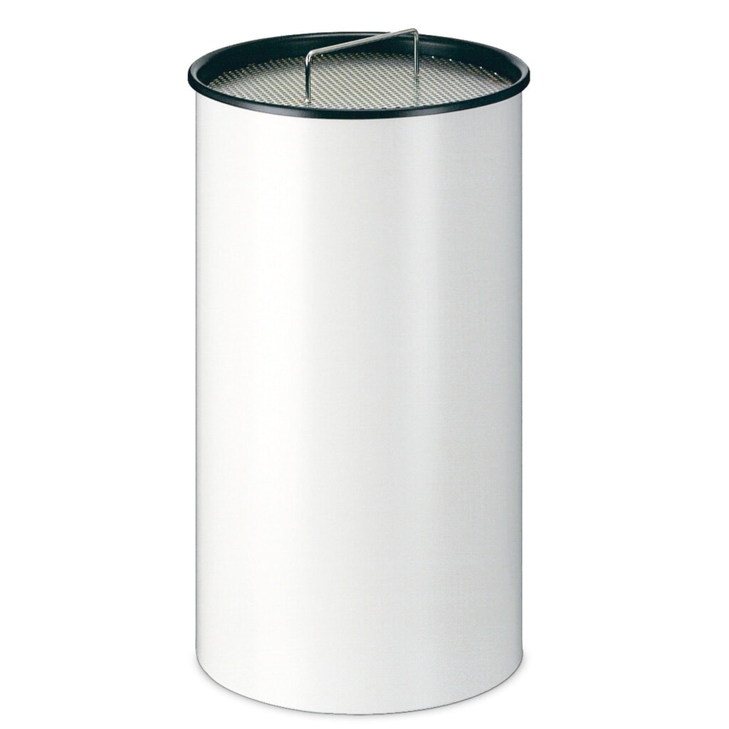 Illustration du produit: Cendrier colonne RONDO, gris aluminium