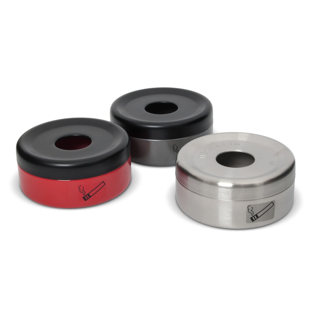 Illustration du produit: Cendrier de table de sécurité, volume de 0,2 litre, rouge feu