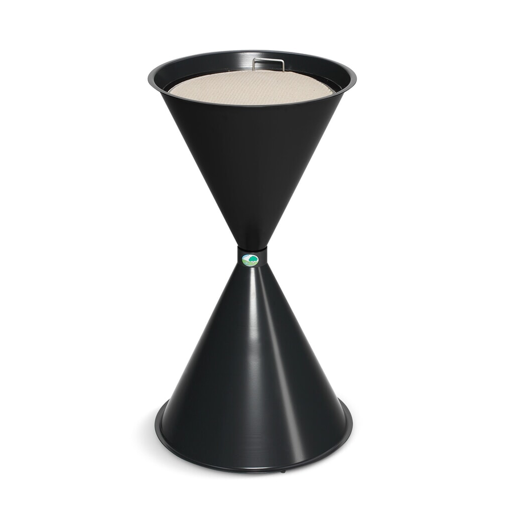 Illustration du produit: Cendrier VAR® CLASSIC, acier, anthracite