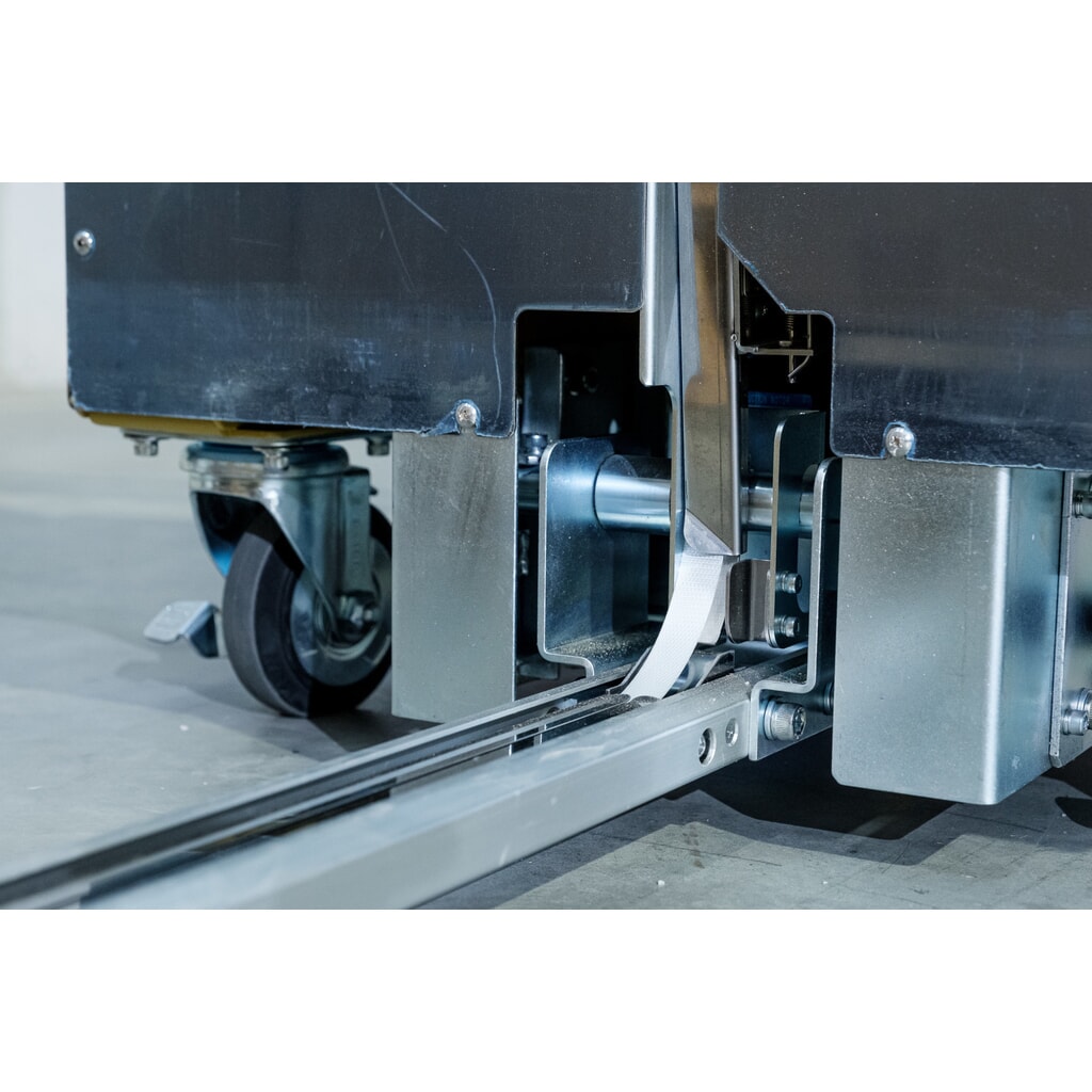 N° de l'image du produit 7 : Cercleuse de palettes semi-automatique HDS-25-PV3-16-200 Fonctionnement sur batterie, pour largeur de feuillard 12-16 mm