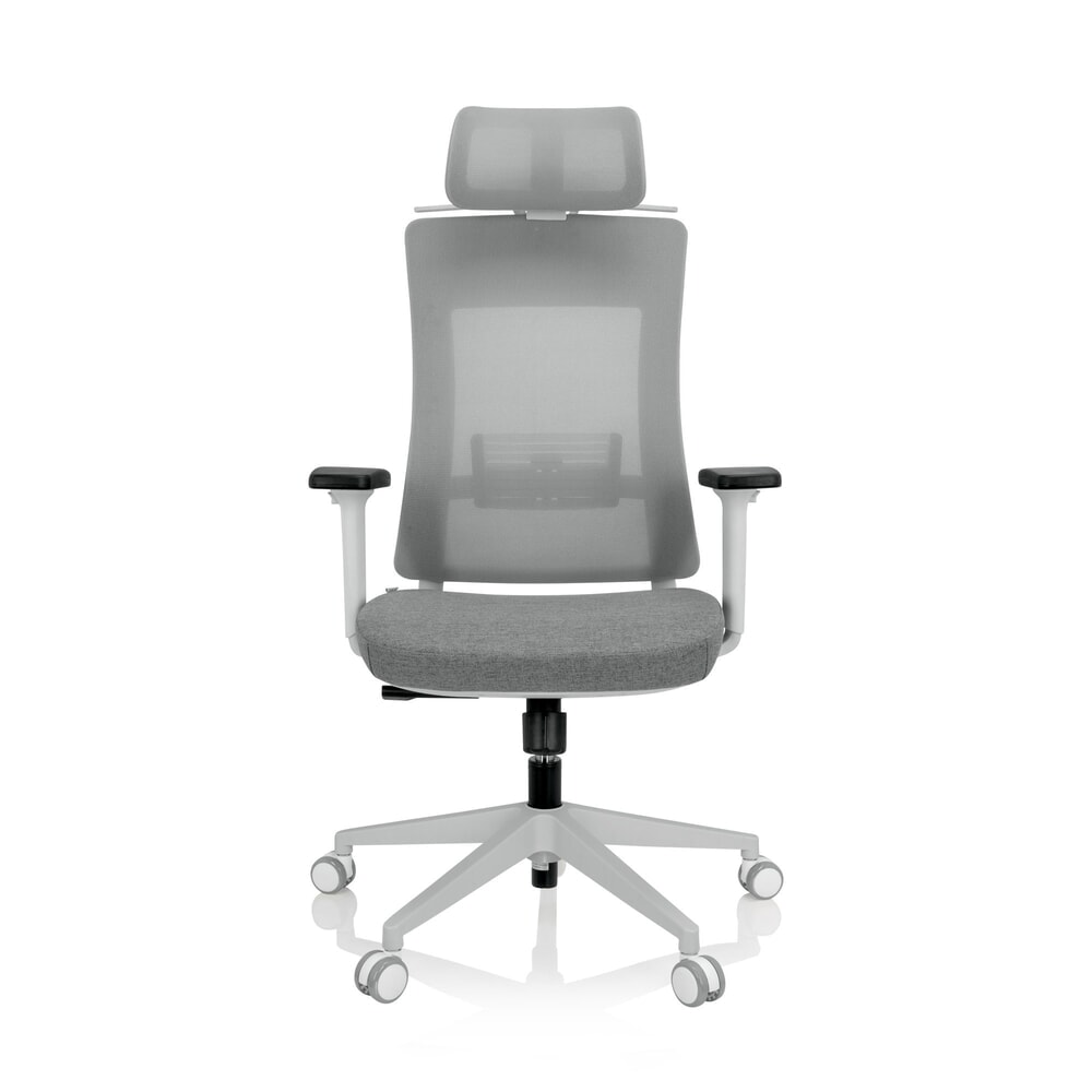 Illustration du produit: Siège de bureau / siège pivotant hjh OFFICE COMFIO WMH maille / tissu, gris