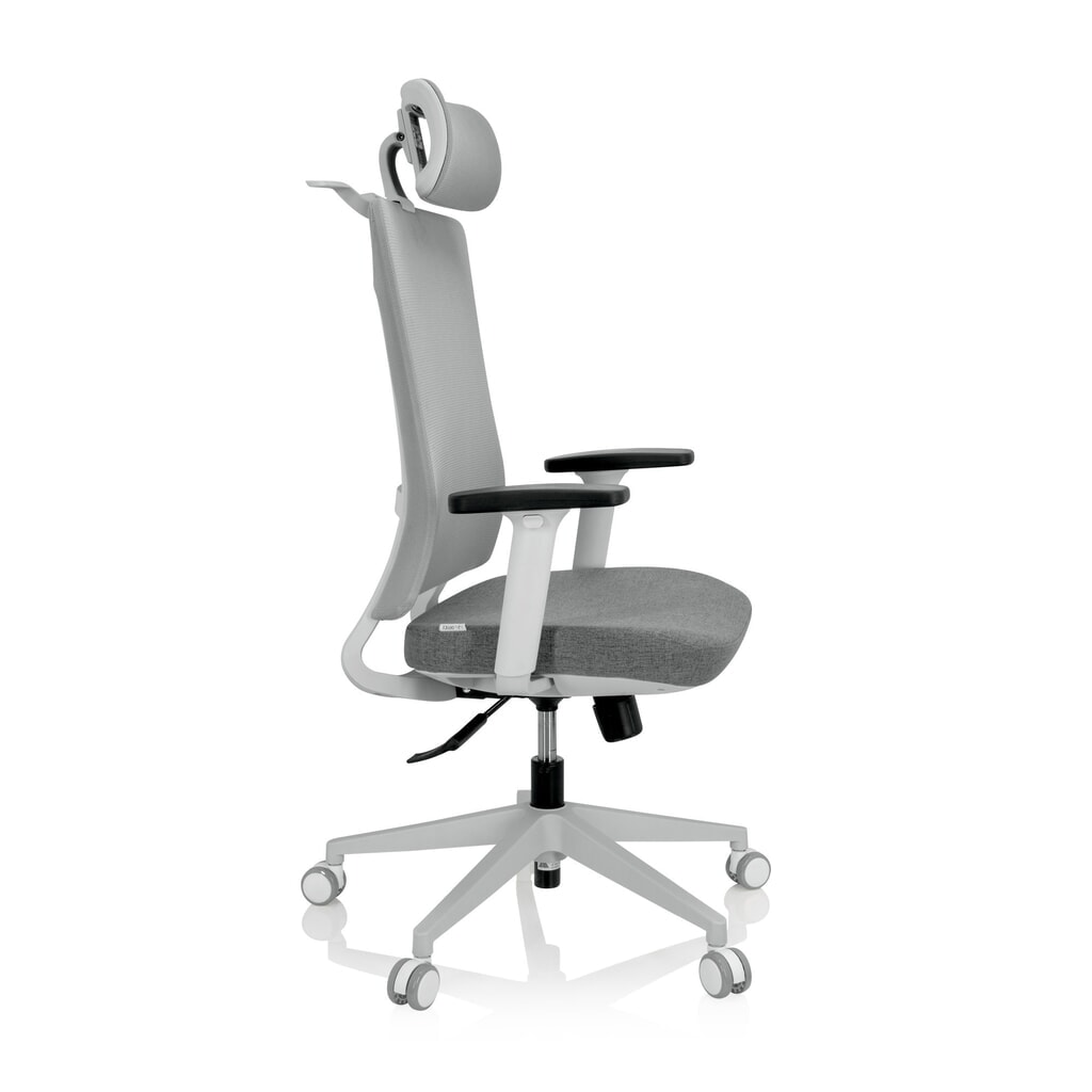 Siège de bureau / siège pivotant hjh OFFICE COMFIO WMH maille / tissu, gris N° de l'image du produit 8 : Siège de bureau / siège pivotant hjh OFFICE COMFIO WMH maille / tissu, gris