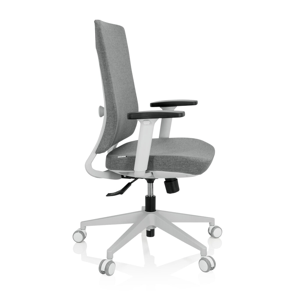 Chaise de bureau / chaise pivotante hjh OFFICE COMFIO WP tissu, gris N° de l'image du produit 7 : Chaise de bureau / chaise pivotante hjh OFFICE COMFIO WP tissu, gris