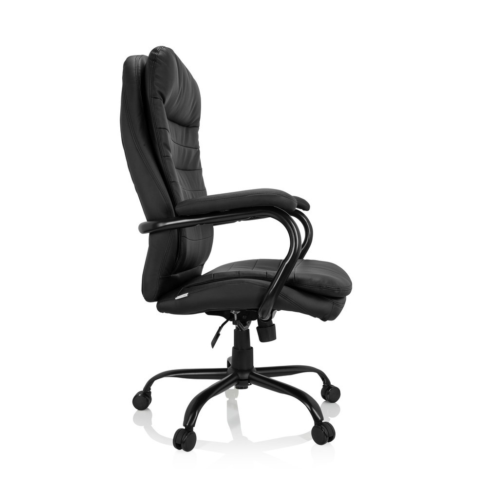 N° de l'image du produit 8 : Chaise de bureau / fauteuil de direction hjh OFFICE RELAX XXL B PU, noir