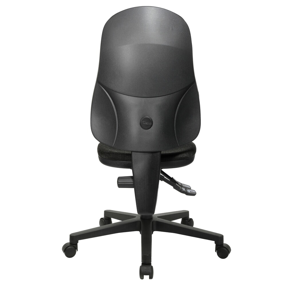 Chaise de bureau pivotante Topstar® Point 60, assise galbée, gris anthracite N° de l'image du produit 3 : Chaise de bureau pivotante Topstar® Point 60, assise galbée, gris anthracite