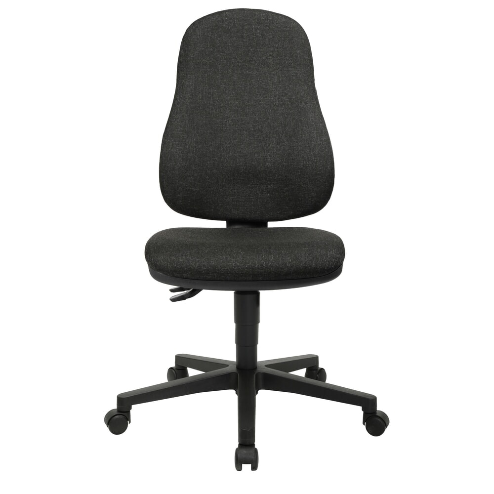Illustration du produit: Chaise de bureau pivotante Topstar® Point 60, assise galbée, gris anthracite