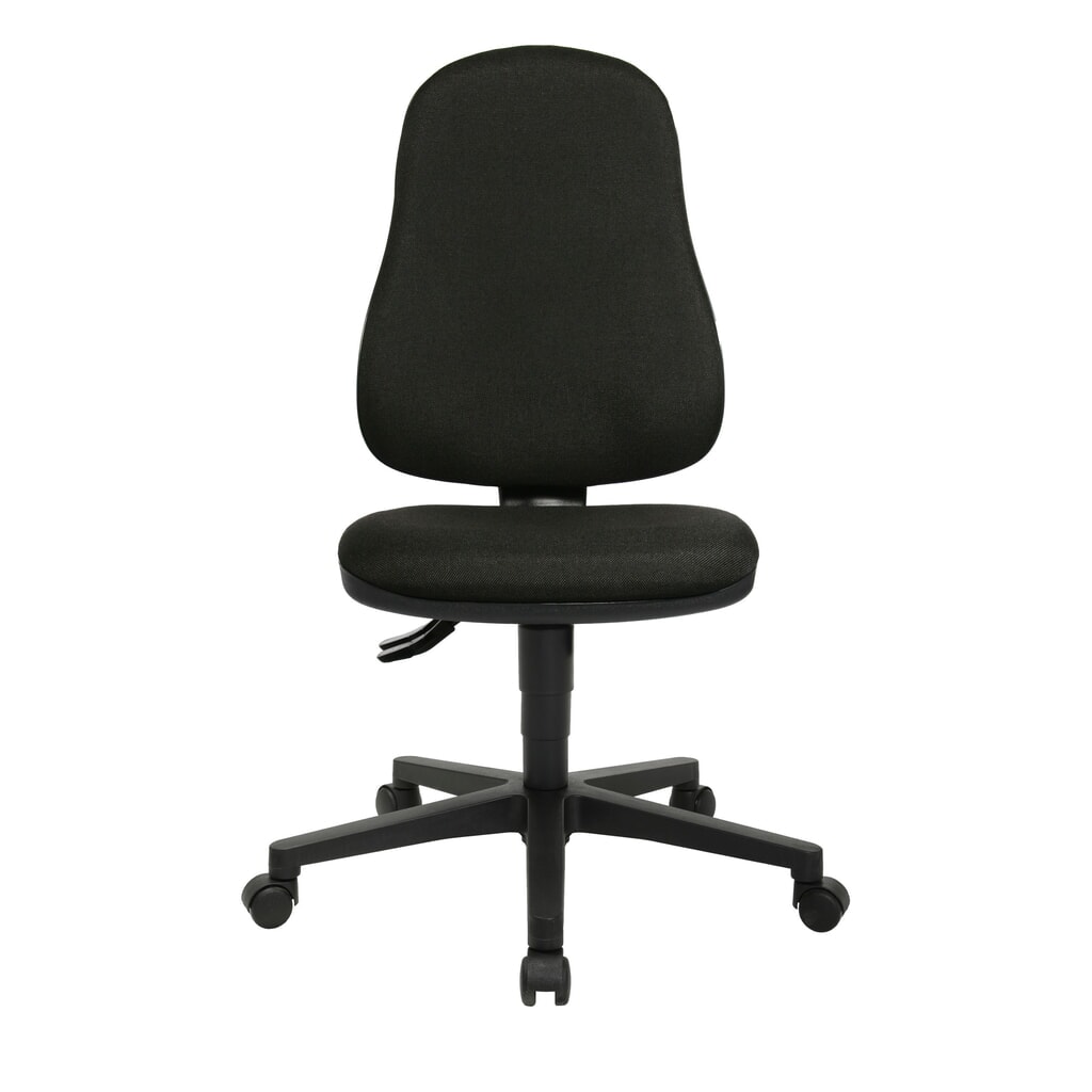 Illustration du produit: Chaise de bureau pivotante Topstar® Point 60, assise galbée, noir