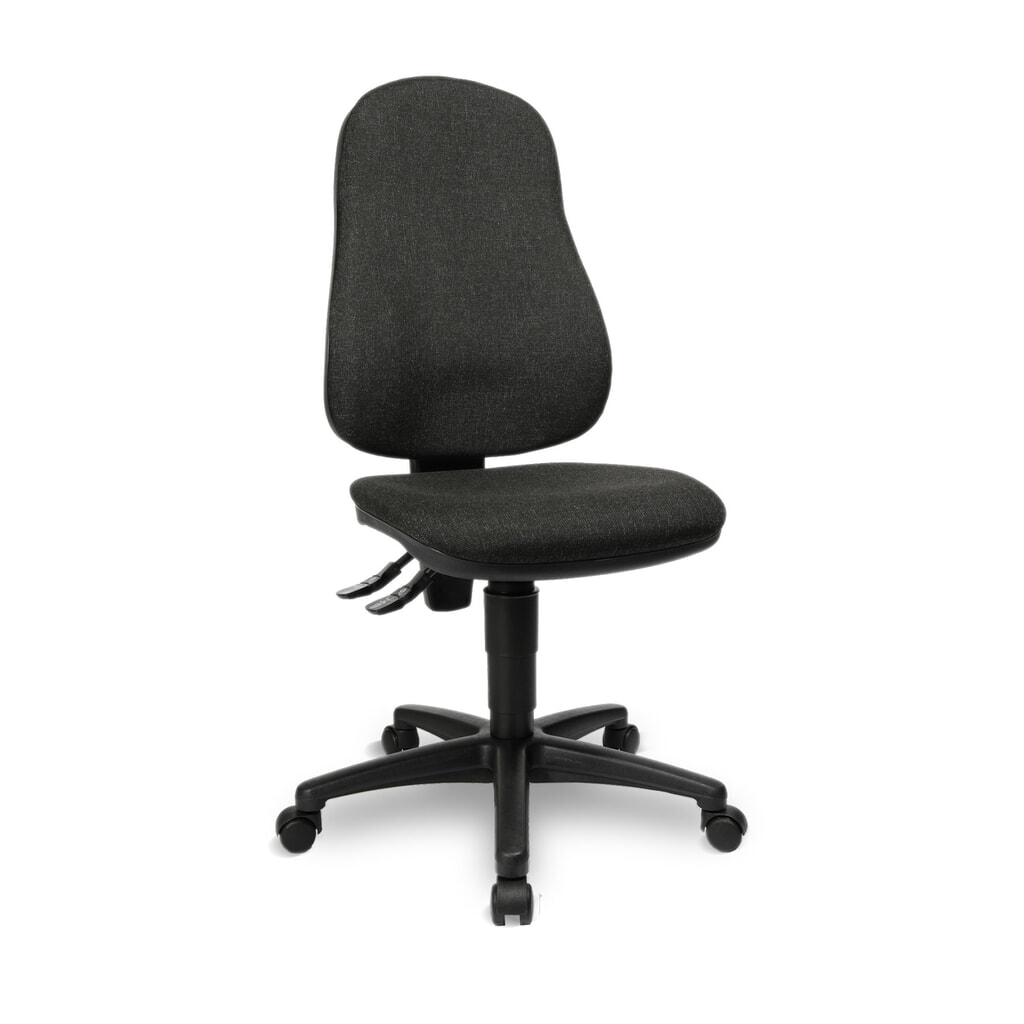 Illustration du produit: Chaise de bureau pivotante Topstar® Point 70, chaise ergonomique, gris anthracite