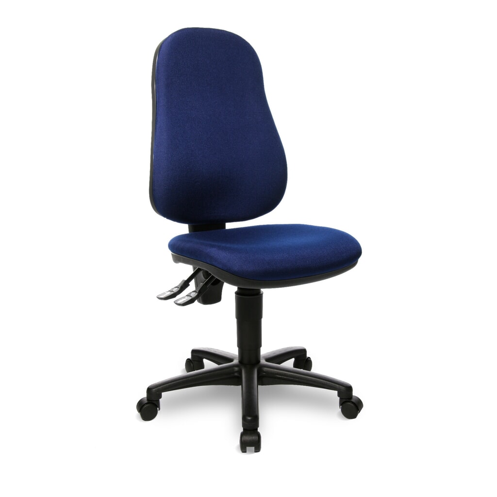 Illustration du produit: Chaise de bureau pivotante Topstar® Point 70, chaise ergonomique, bleu