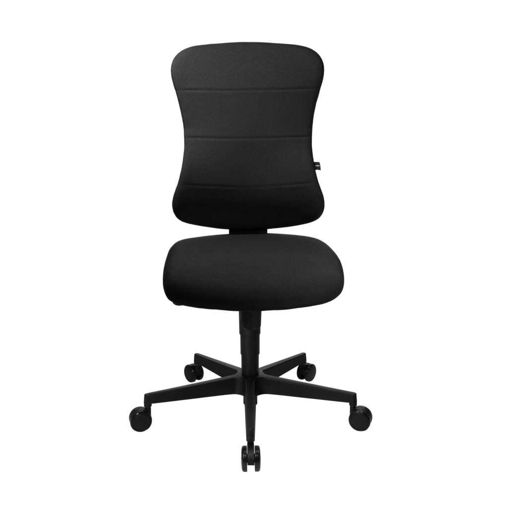 Chaise de bureau pivotante Topstar® Art Comfort, noire, sans accoudoirs Illustration du produit: Chaise de bureau pivotante Topstar® Art Comfort, noire, sans accoudoirs