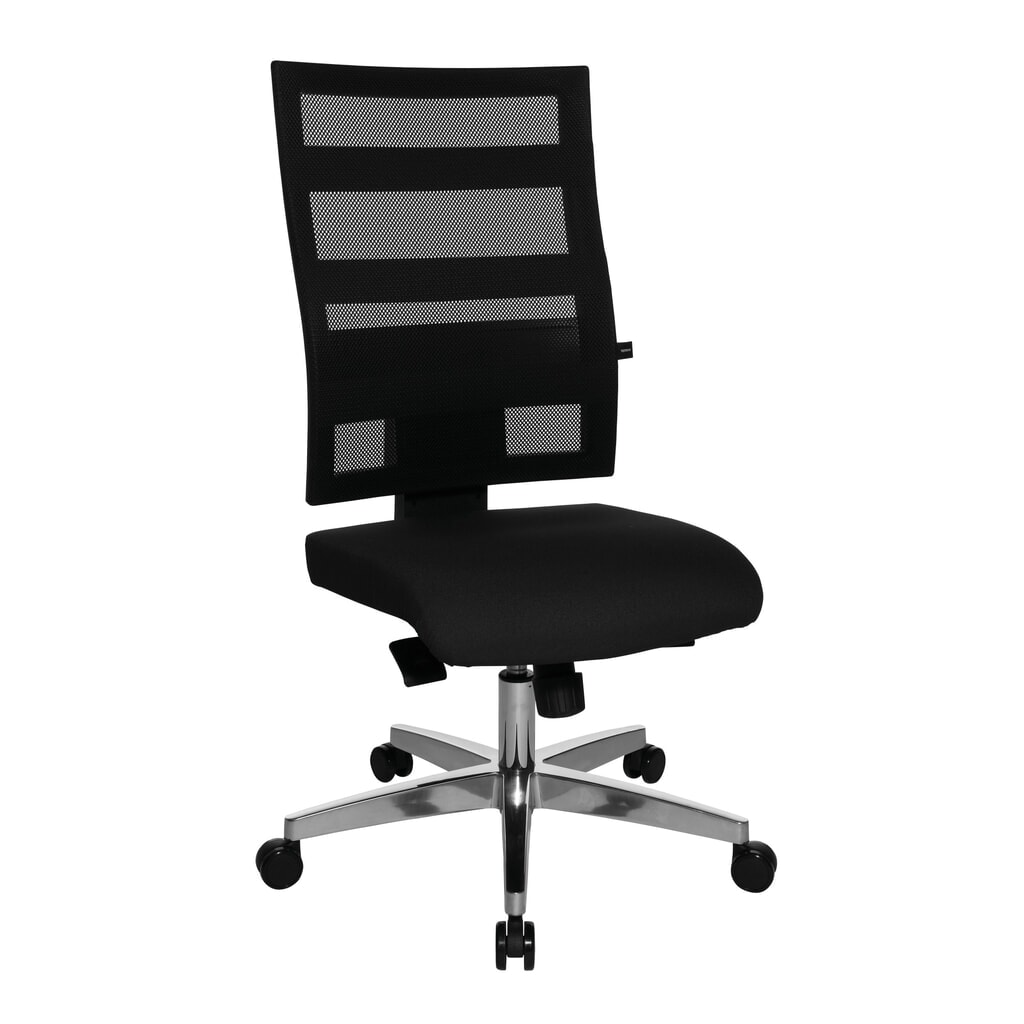 N° de l'image du produit 2 : Chaise de bureau pivotante Topstar® X-Pander, dossier en mesh, fonction Fitness, noir