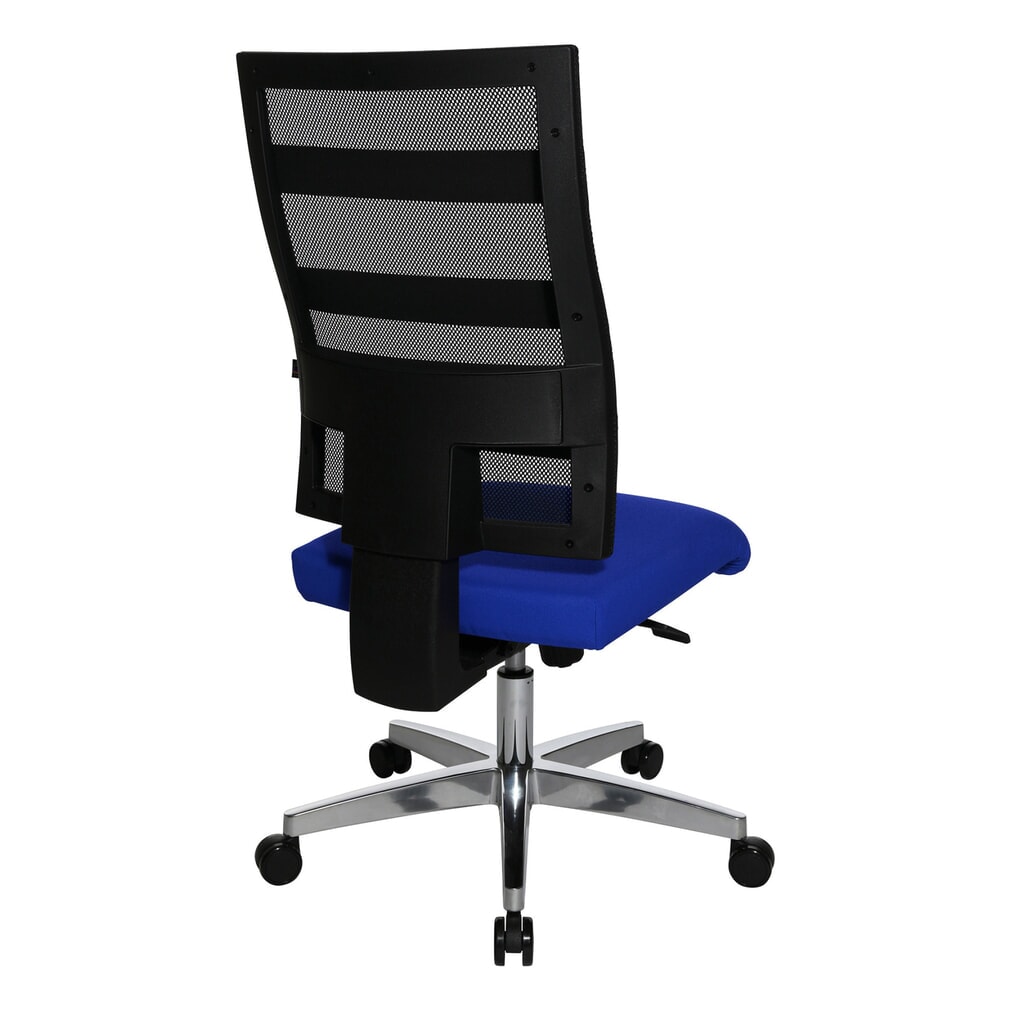 Chaise de bureau pivotante Topstar® X-Pander, dossier en mesh, fonction Fitness, bleu N° de l'image du produit 3 : Chaise de bureau pivotante Topstar® X-Pander, dossier en mesh, fonction Fitness, bleu