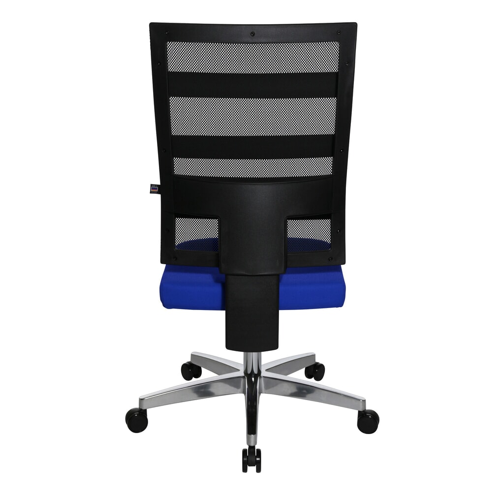 Chaise de bureau pivotante Topstar® X-Pander, dossier en mesh, fonction Fitness, bleu N° de l'image du produit 5 : Chaise de bureau pivotante Topstar® X-Pander, dossier en mesh, fonction Fitness, bleu