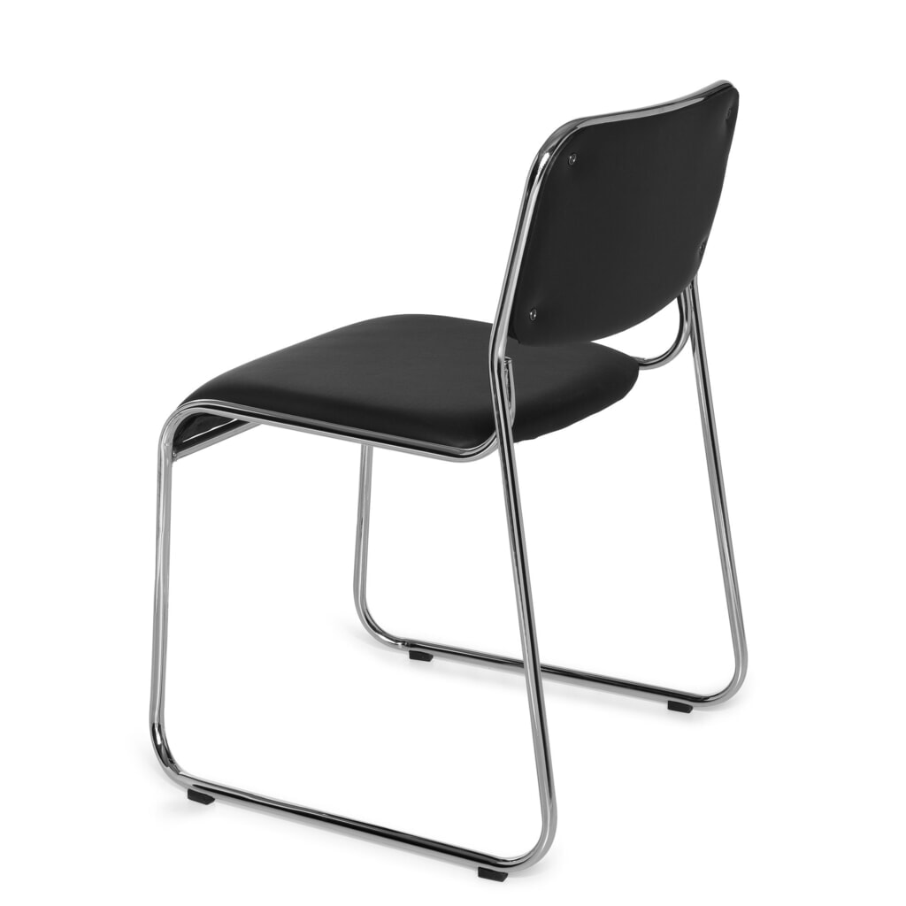 Chaise de conférence / chaise à patins hjh OFFICE KOLTA V PU, noir N° de l'image du produit 8 : Chaise de conférence / chaise à patins hjh OFFICE KOLTA V PU, noir