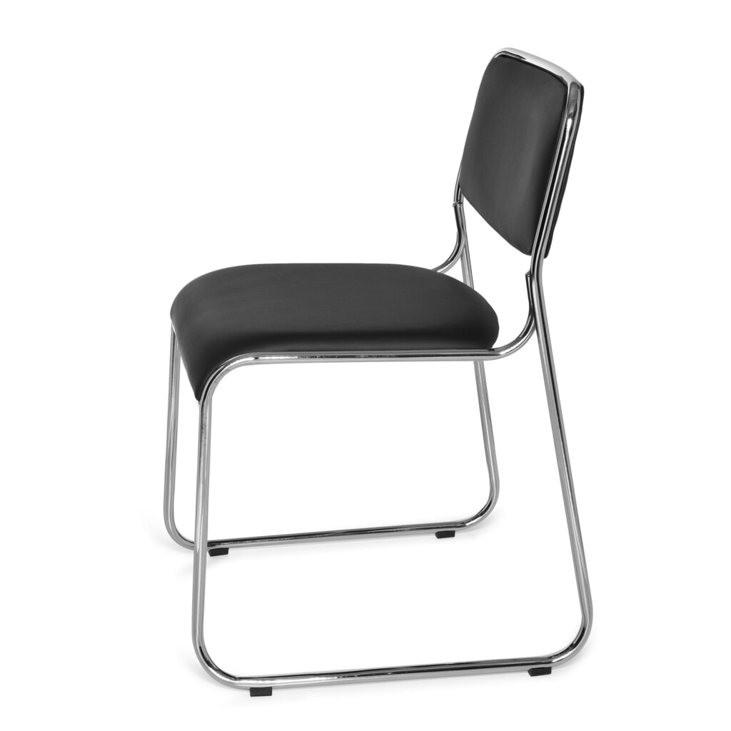 Chaise de conférence / chaise à patins hjh OFFICE KOLTA V PU, noir N° de l'image du produit 9 : Chaise de conférence / chaise à patins hjh OFFICE KOLTA V PU, noir