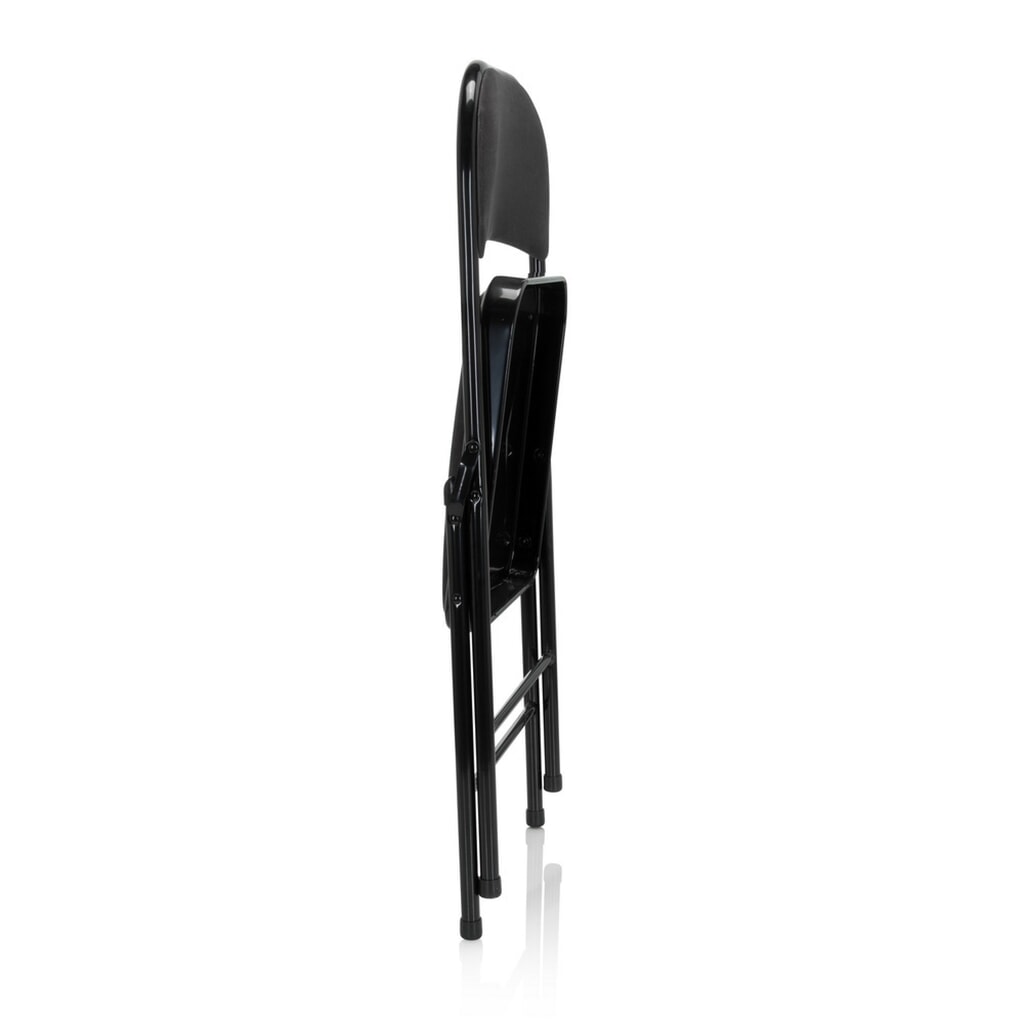 Chaise de conférence / chaise-visiteur / chaise pliante hjh OFFICE TUDELA I velours, gris foncé N° de l'image du produit 2 : Chaise de conférence / chaise-visiteur / chaise pliante hjh OFFICE TUDELA I velours, gris foncé