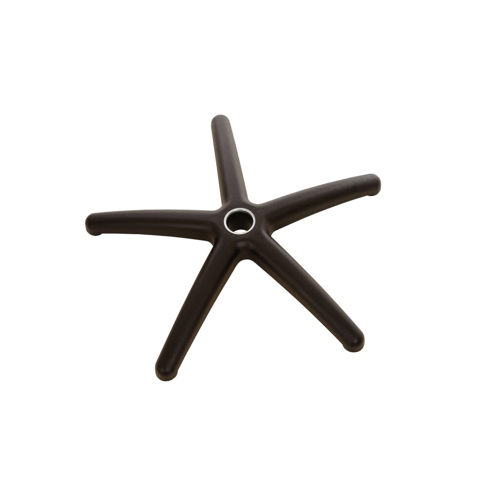 N° de l'image du produit 3 : Chaise de travail pivotante HEMMDAL Easy en polyuréthane, hauteur d'assise 450-650 mm, base en plastique, roulettes