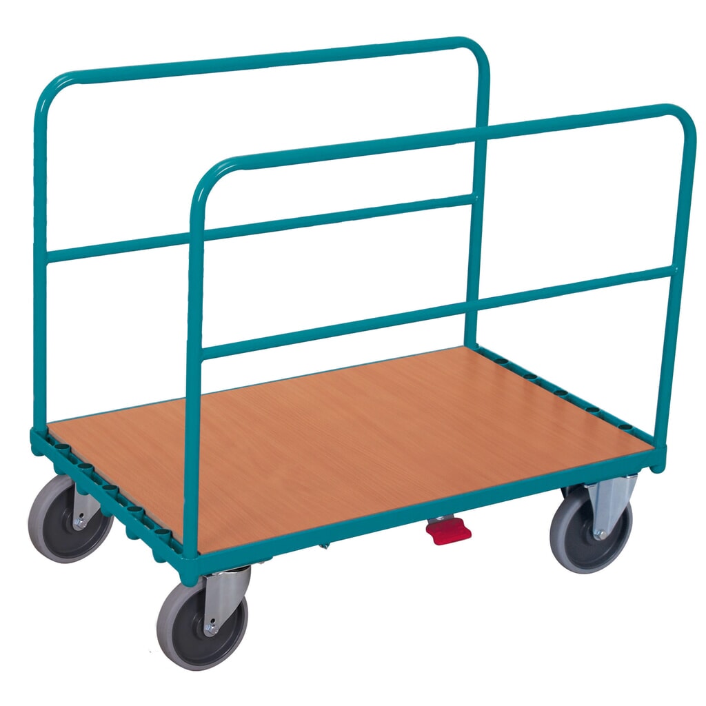 Illustration du produit: Chariot à arceaux tubulaires Ameise® avec 2 arceaux, capacité de charge 500 kg, plate-forme de chargement l x P 1.273 x 740 mm