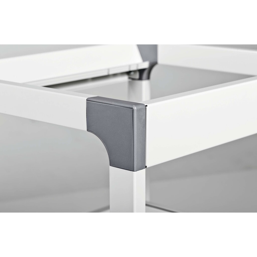 Chariot à dossiers suspendus pour 100 dossiers + stockage de classeurs, gris, verrouillable N° de l'image du produit 5 : Chariot à dossiers suspendus pour 100 dossiers + stockage de classeurs, gris, verrouillable