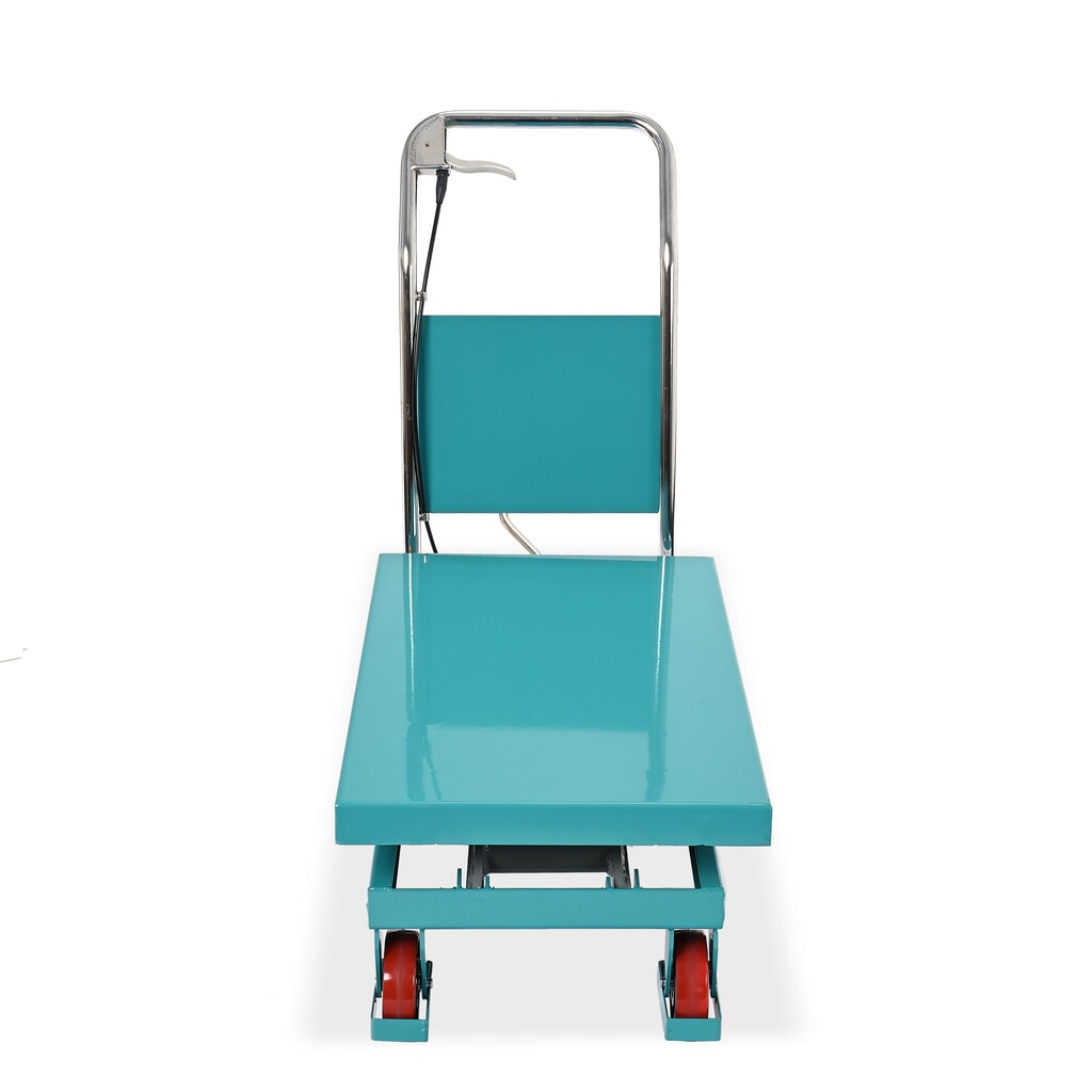 N° de l'image du produit 3 : Chariot à table élévatrice à ciseaux Ameise®, arceau fixe, capacité de charge 500 kg, 850 x 500 mm