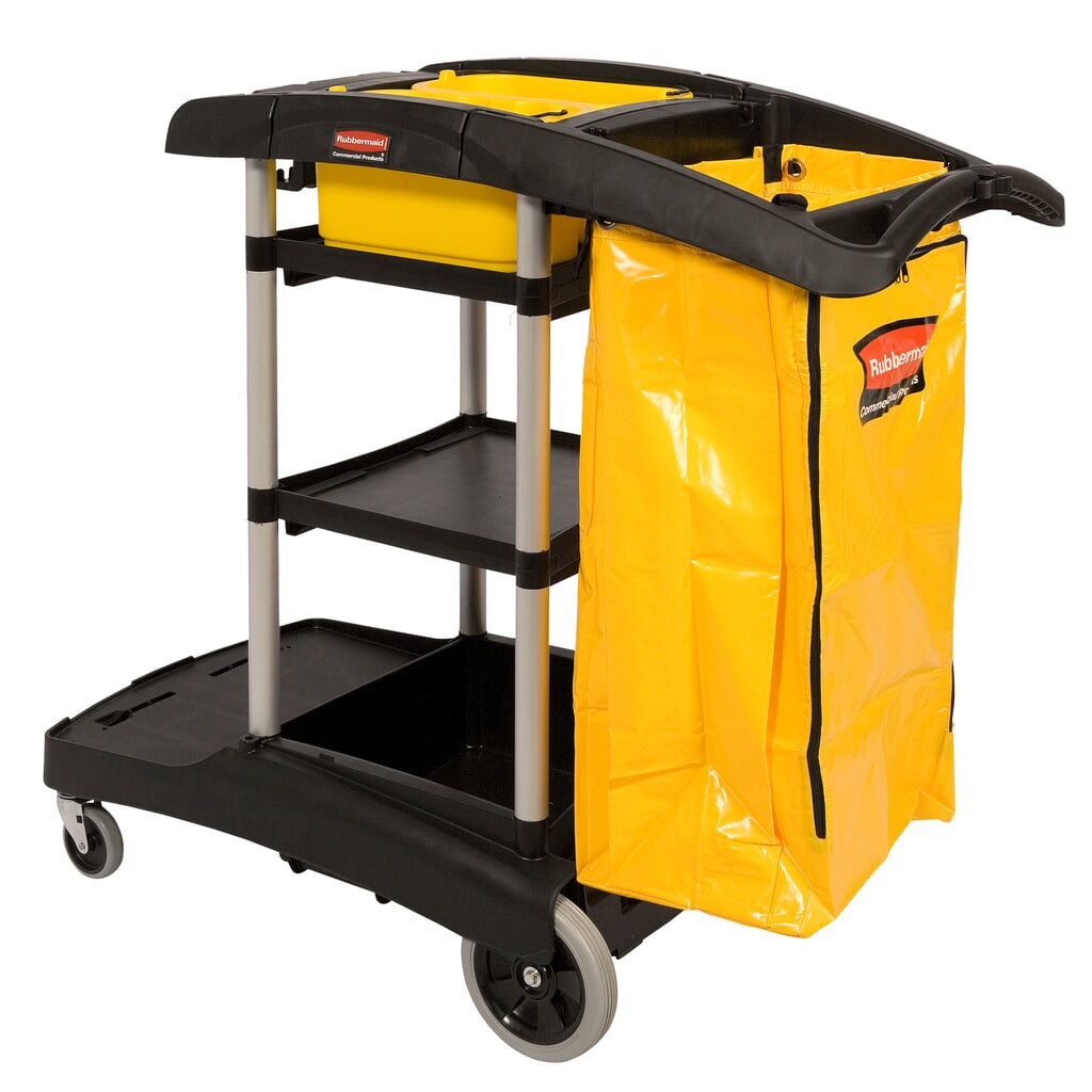 Illustration du produit: Chariot de nettoyage Rubbermaid® haute capacité