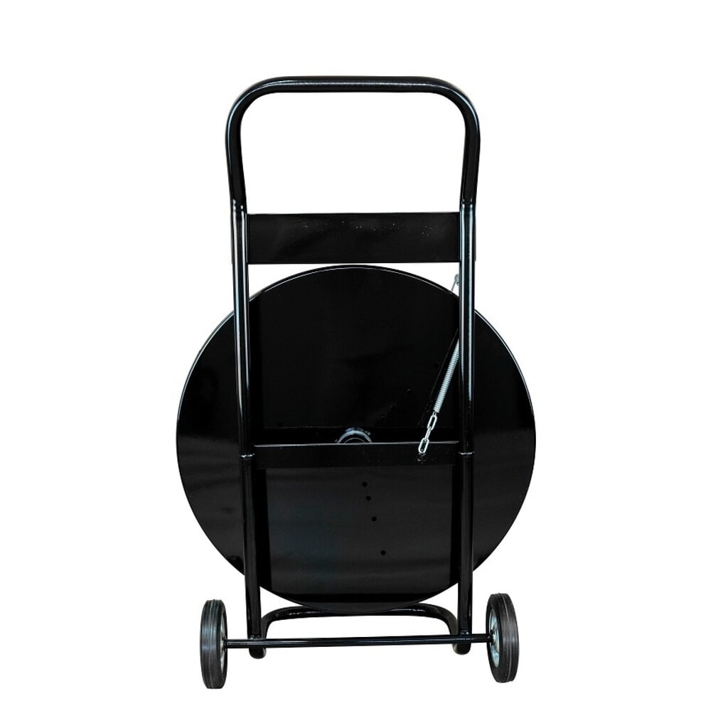 Chariot dérouleur FLEX, pour feuillard de cerclage en PP et composite, pour un diamètre de noyau de 150 - 406 mm N° de l'image du produit 2 : Chariot dérouleur FLEX, pour feuillard de cerclage en PP et composite, pour un diamètre de noyau de 150 - 406 mm