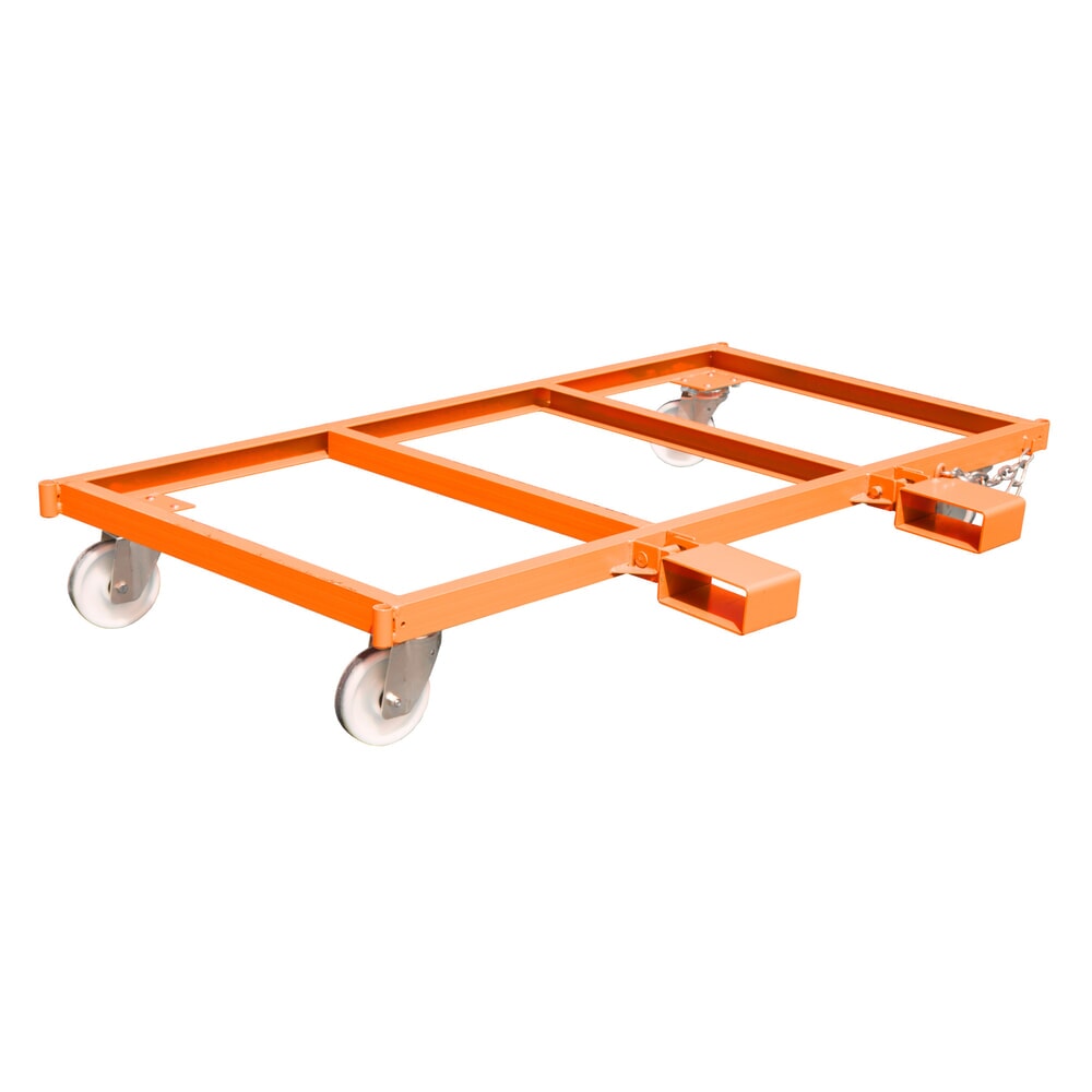 Illustration du produit: Chariot latéral pour marchandises longues Bauer® LSW 1,3, peint, jaune-orange