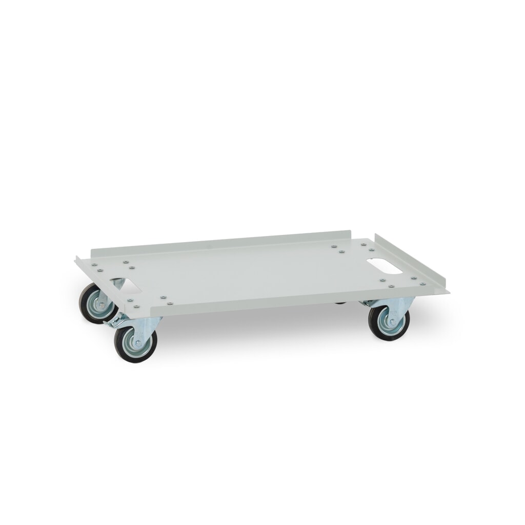 Chariot pour armoires à batteries CEMO, capacité de charge 240 kg, pour max. 2 unités Illustration du produit: Chariot pour armoires à batteries CEMO, capacité de charge 240 kg, pour max. 2 unités