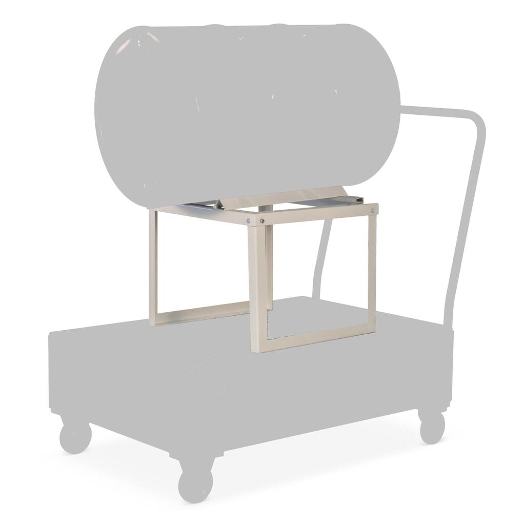 Illustration du produit: Bauer® Rayonnage-support de fût pour matières dangereuses, galvanisé à chaud, 1 fût