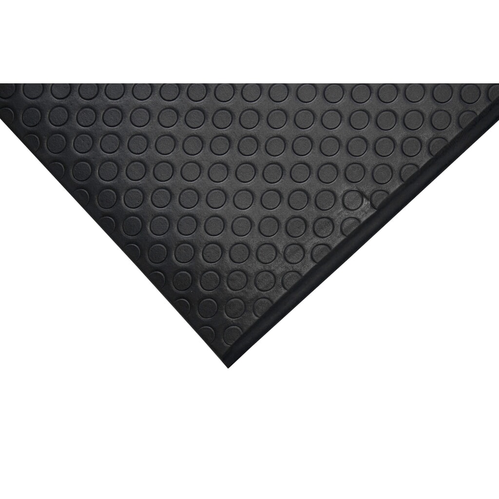 Tapis anti-fatigue COBA Orthomat® Dot, monocouche, noir, l × L 900 x mètre linéaire N° de l'image du produit 3 : Tapis anti-fatigue COBA Orthomat® Dot, monocouche, noir, l × L 900 x mètre linéaire