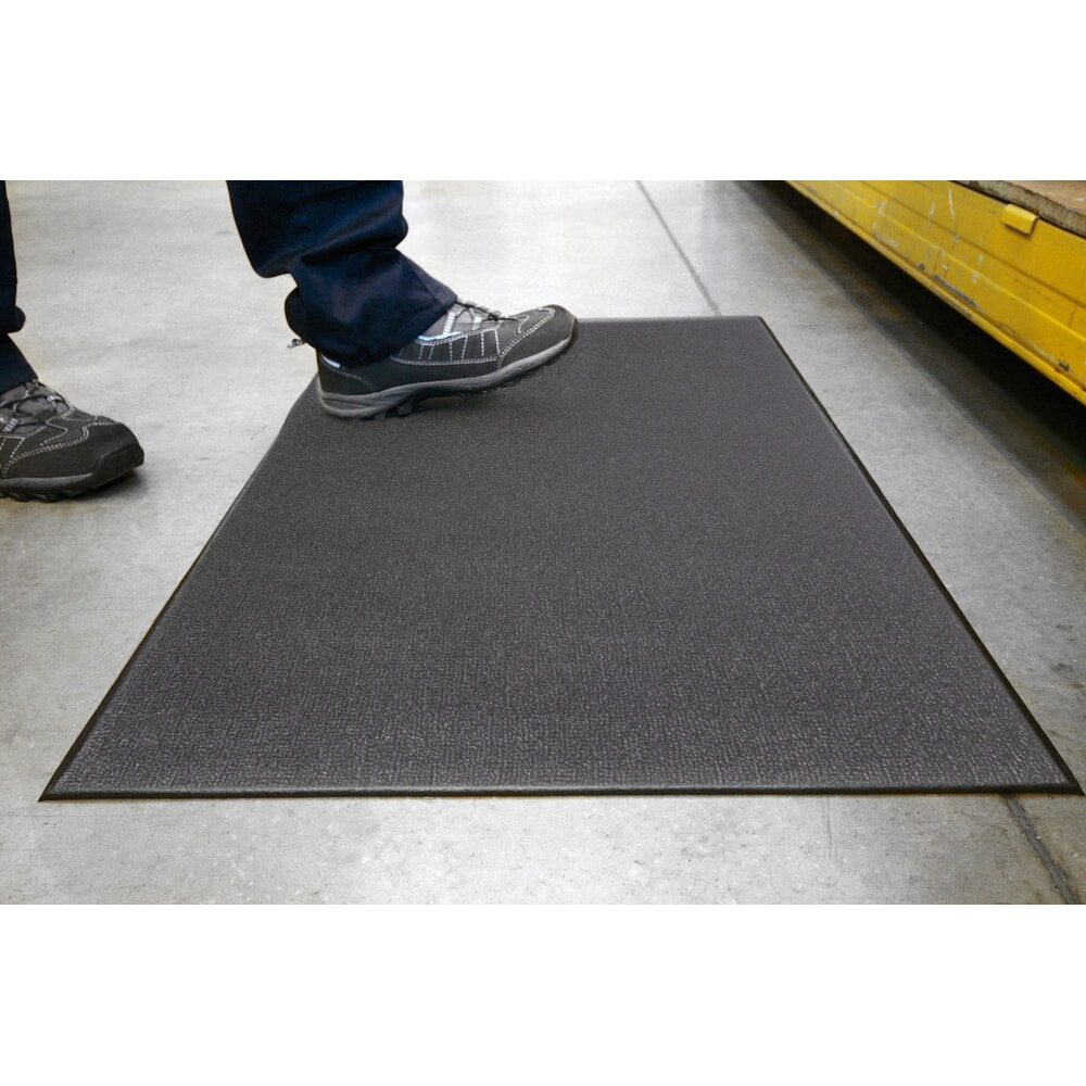 N° de l'image du produit 5 : Tapis anti-fatigue COBA Orthomat® ReGen100, monocouche, noir, l × L 600 x 900 mm