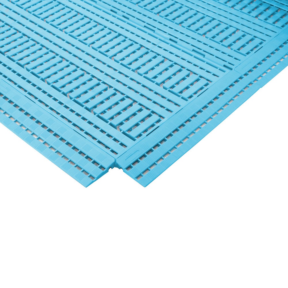 Illustration du produit: COBA Baguette de bordure pour tapis pour poste de travail en PE, lxP 600 x 12 mm, orange