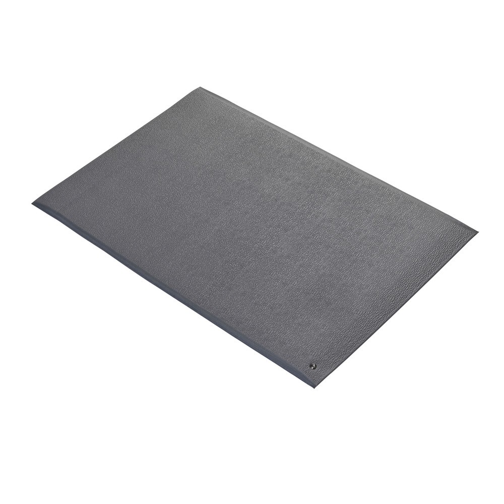 N° de l'image du produit 1 : COBA Kit anti-fatigue en PVC, lxP 600 x 900 mm, gris